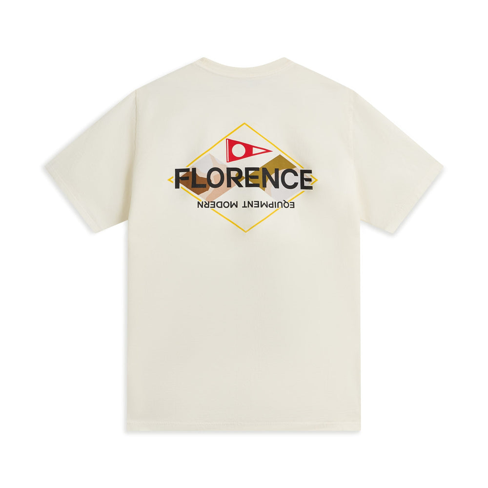 Color:White-Florence Camo Logo T-Shirt -alt
