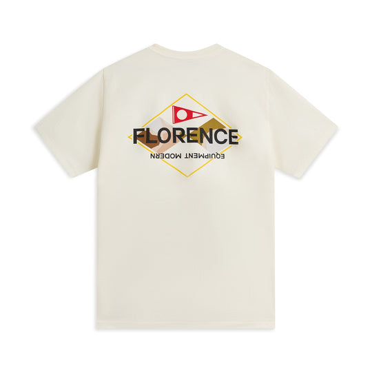 Color:White-Florence Camo Logo T-Shirt -alt
