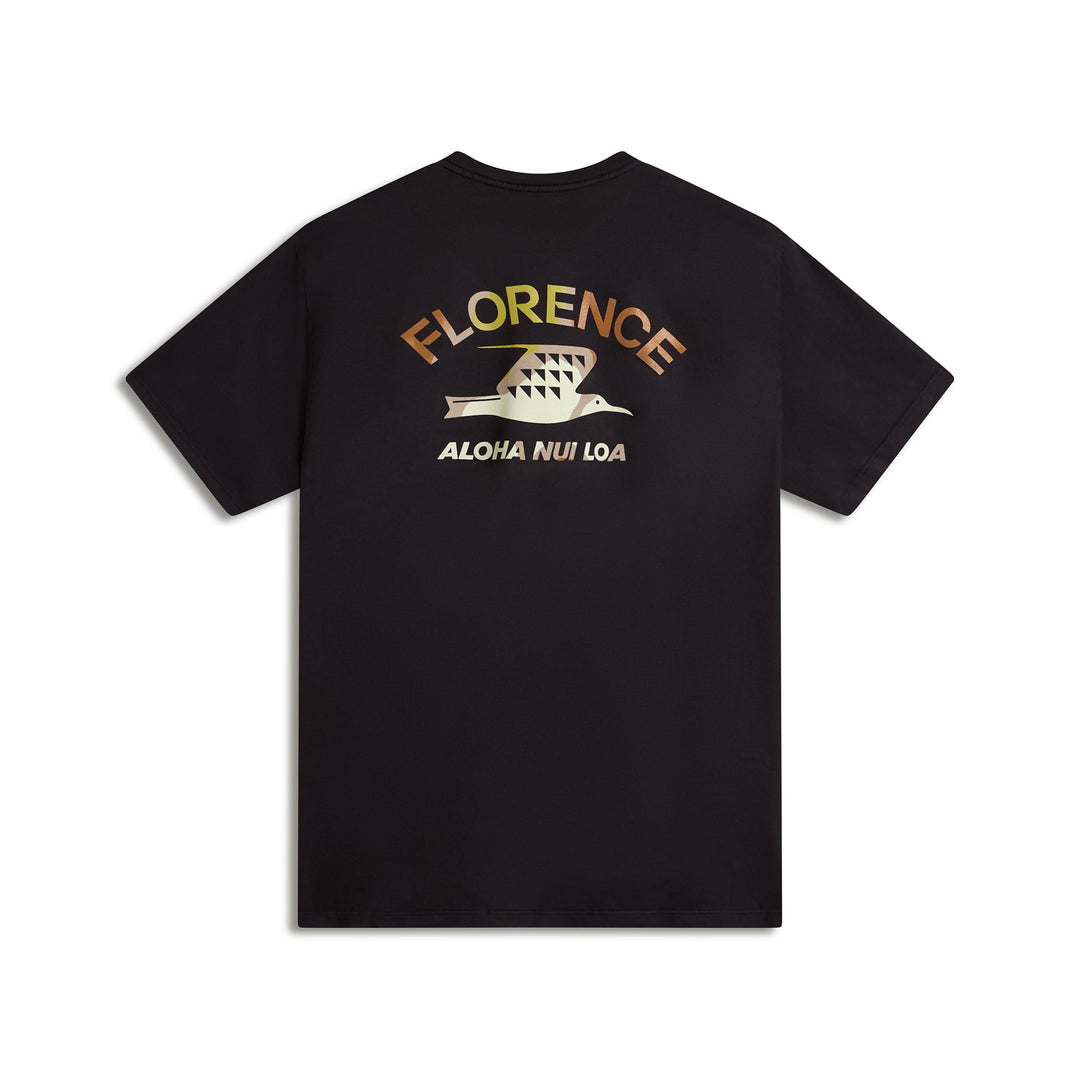 Color:Black-Florence Iwa Nui Loa T-Shirt -alt