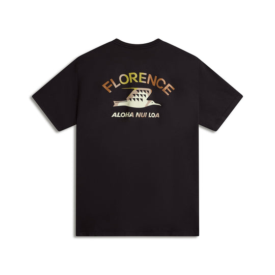 Color:Black-Florence Iwa Nui Loa T-Shirt -alt