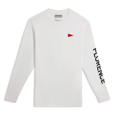 Color:Off White-Florence Burgee Long Sleeve T-Shirt -alt