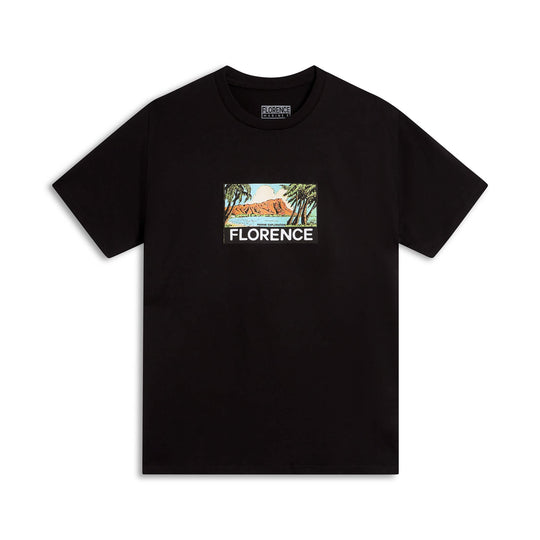 Color:Black-Florence Postcard T-Shirt