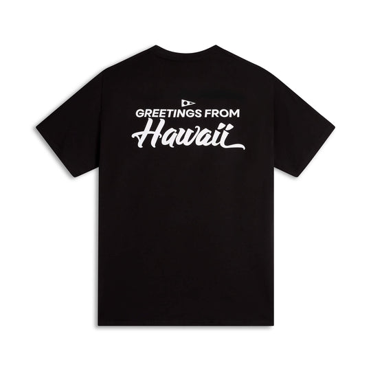 Color:Black-Florence Postcard T-Shirt -alt