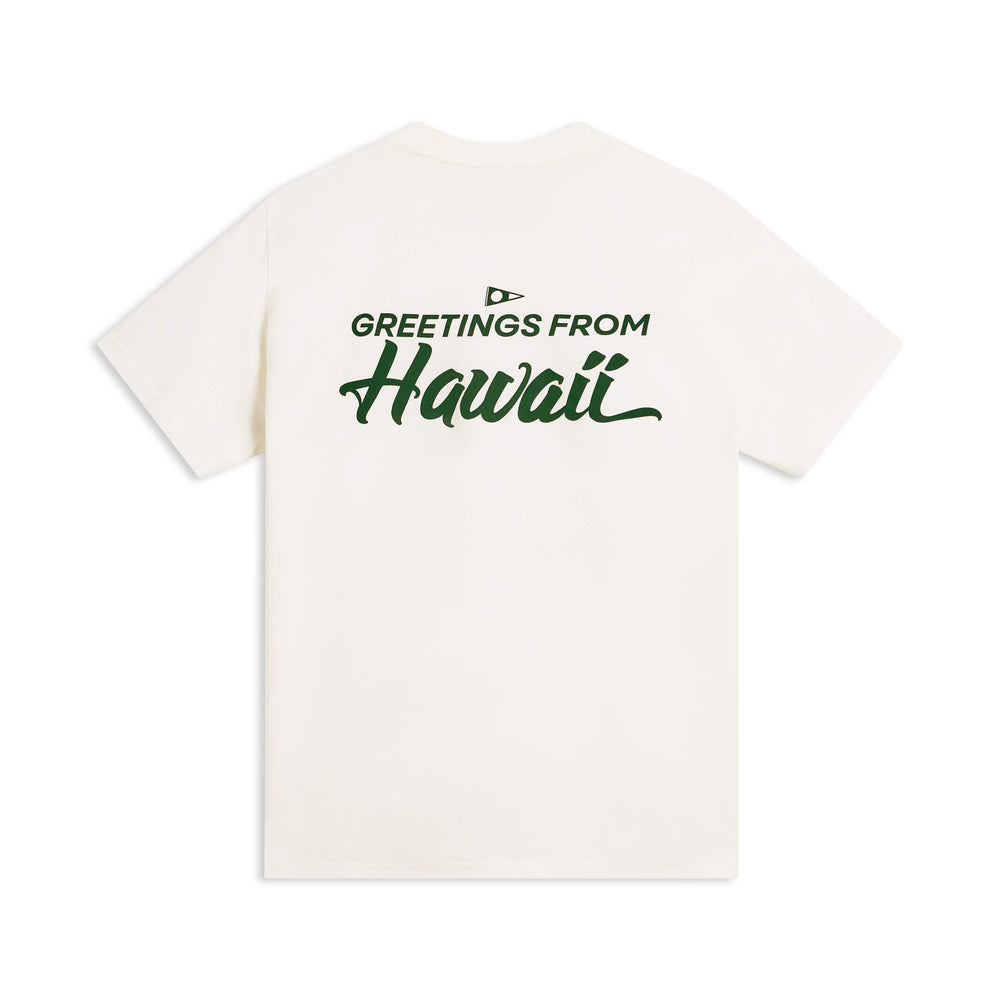 Color:Off White-Florence Postcard T-Shirt -alt