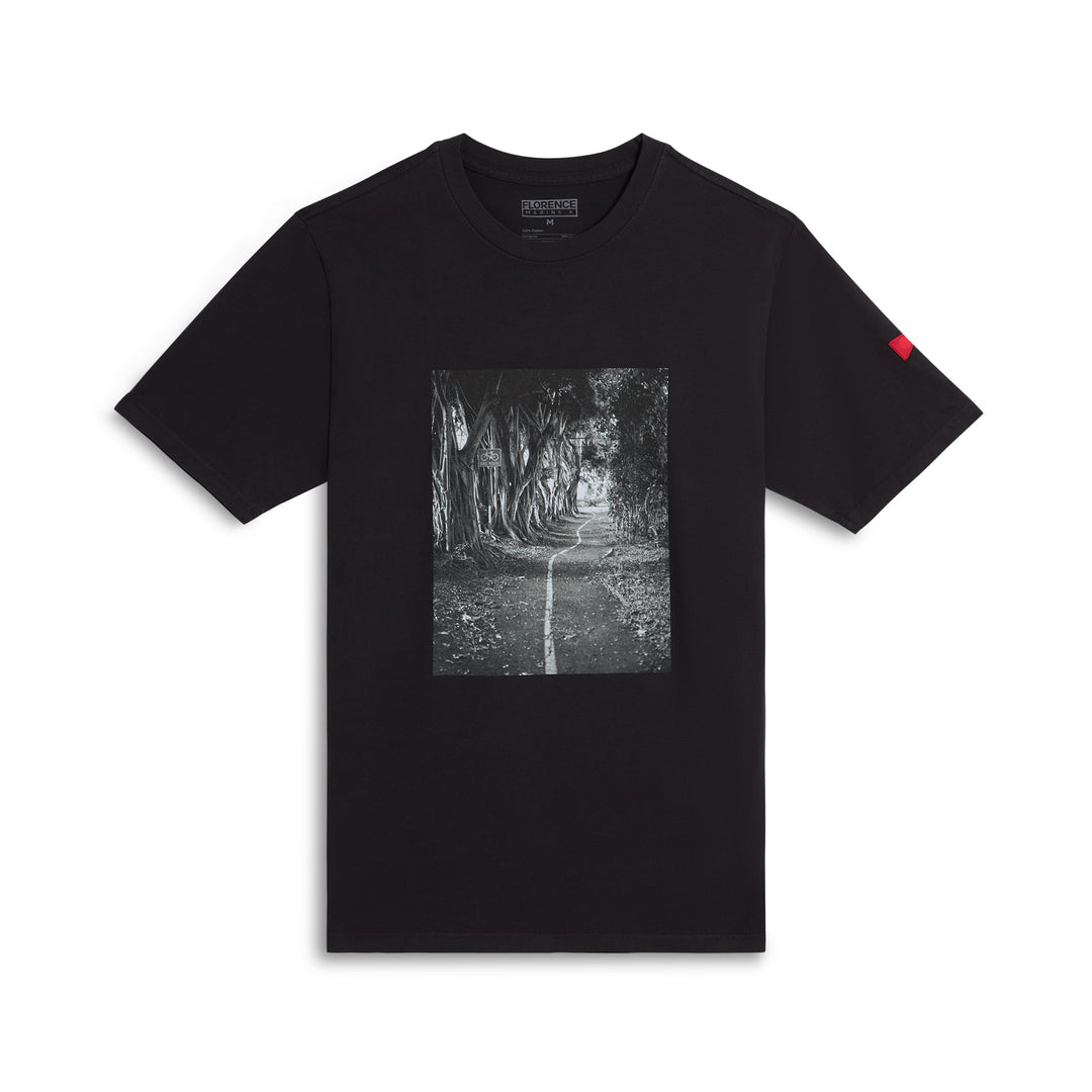 Color:Black-Florence Arto Saari Bike Path T-Shirt