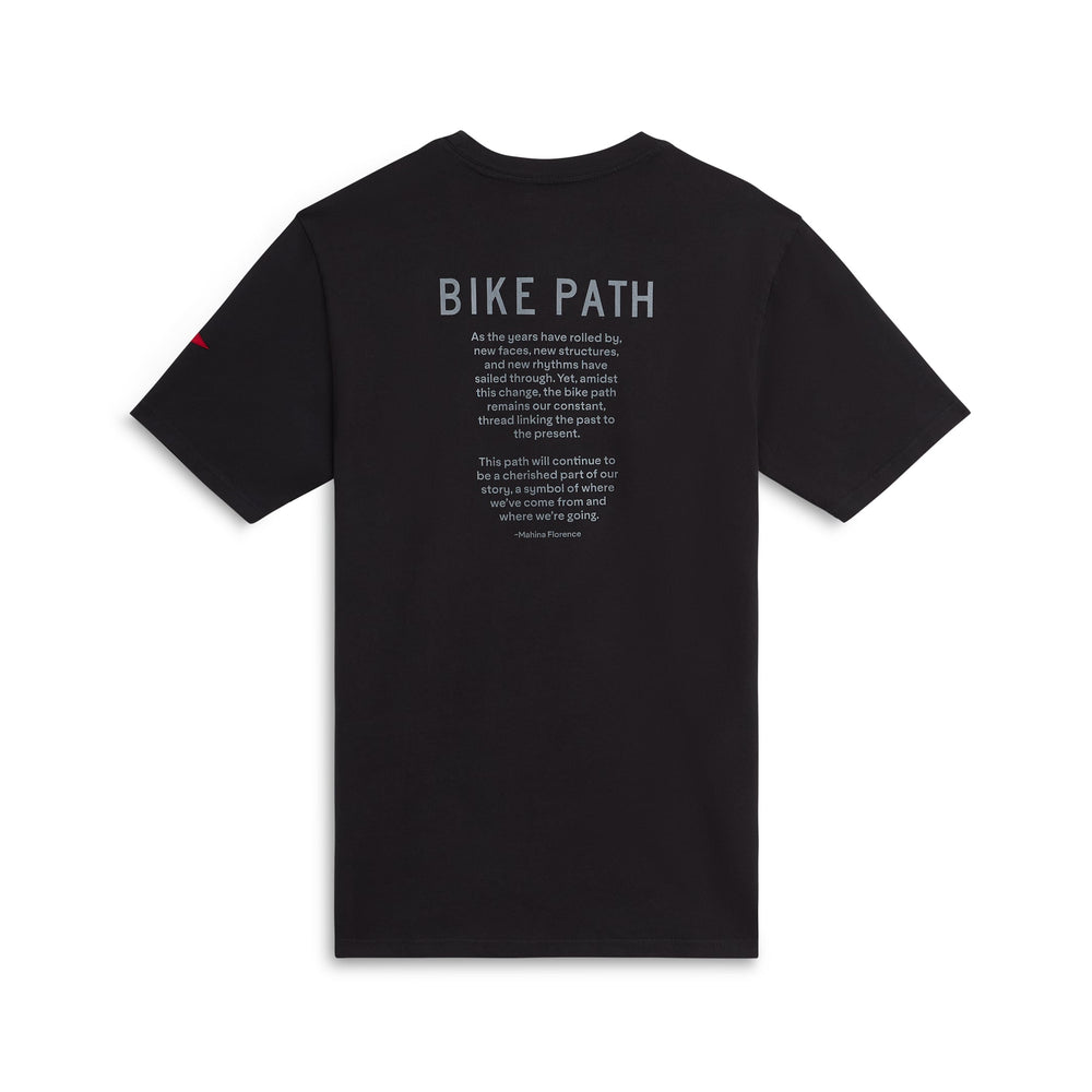 Color:Black-Florence Arto Saari Bike Path T-Shirt -alt