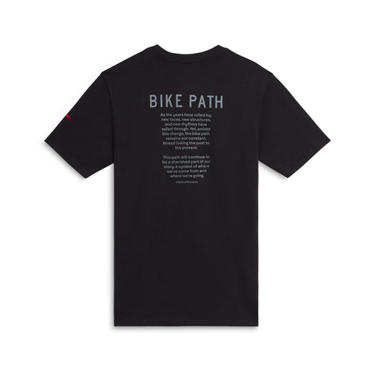 Color:Black-Florence Arto Saari Bike Path T-Shirt -alt