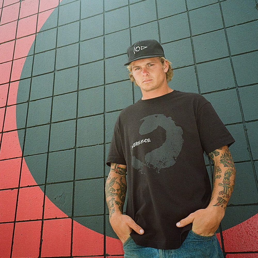Color:Black-Florence C.R. Stecyk T-Shirt -alt