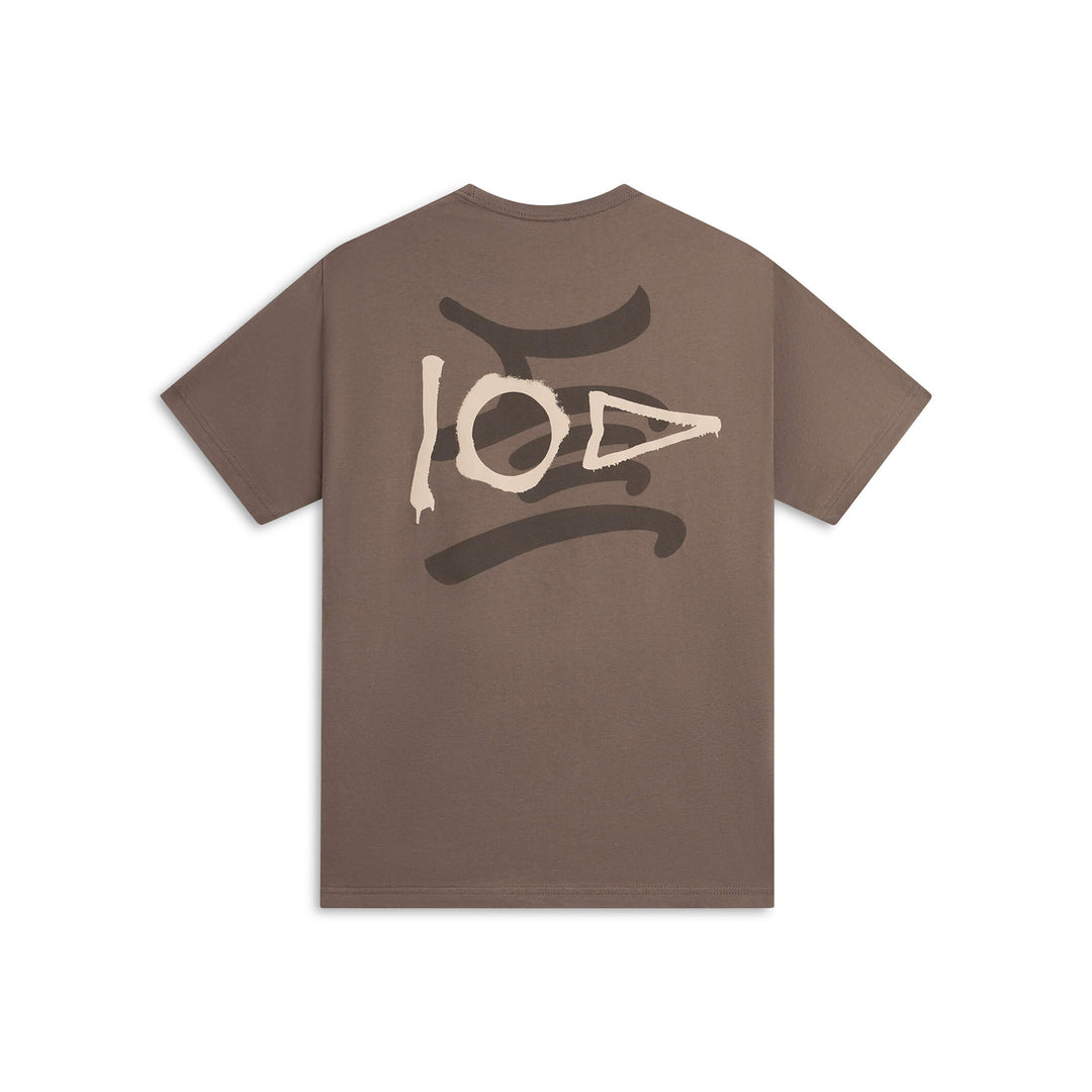 Color:Brown-Florence C.R. Stecyk T-Shirt