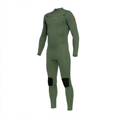 Color:Olive-Florence 3.2mm Fullsuit Wetsuit