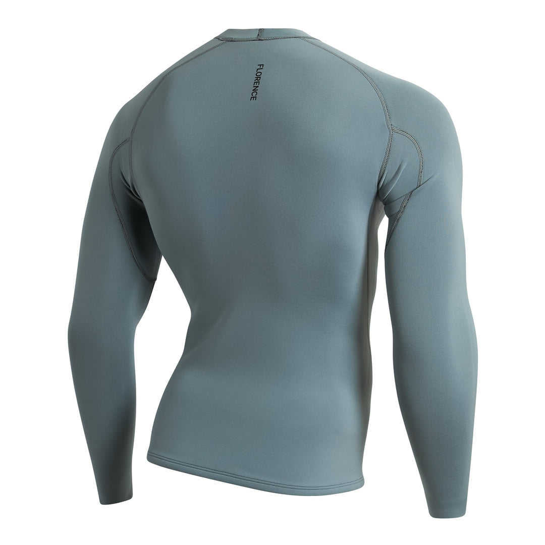 Color:Light Sea Blue-1.5MM FlatLock Wetsuit Jacket