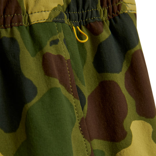 Color:Tropic Green Camo-Florence Standard Issue Elastic Short