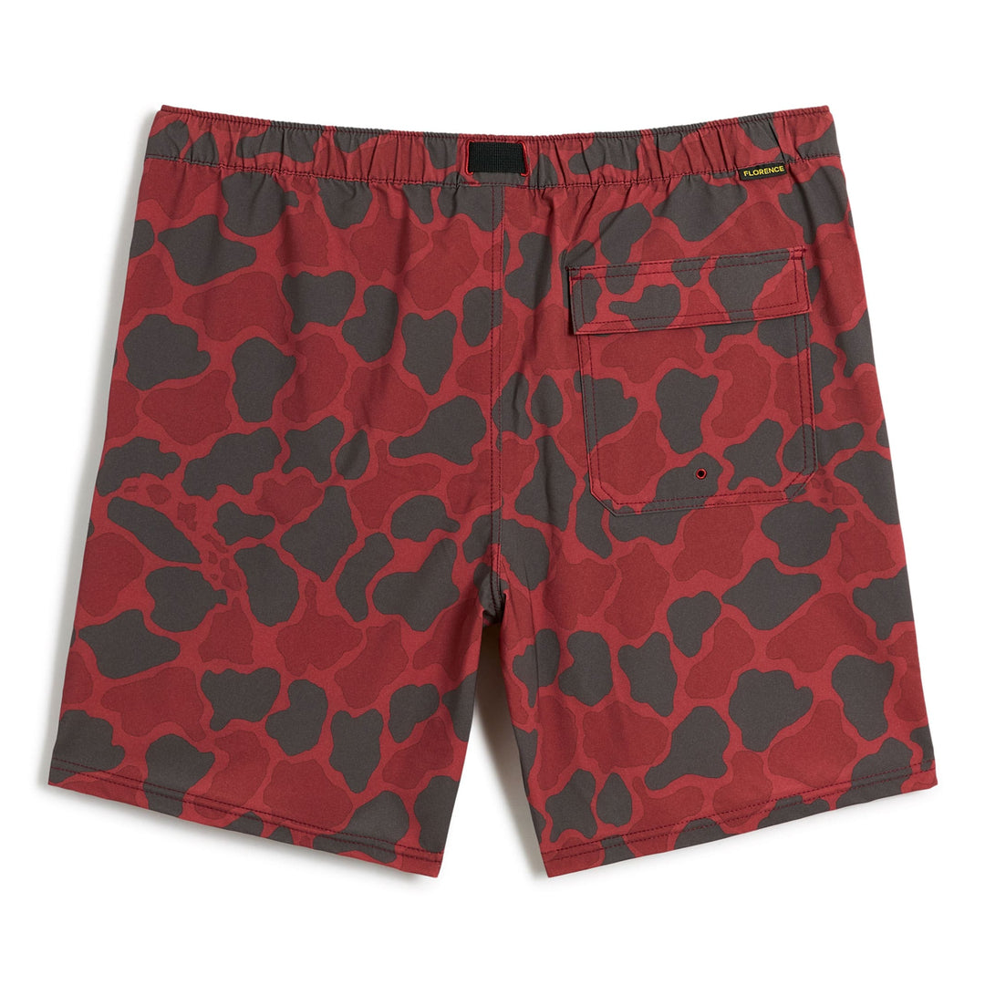Color:Maroon Camo-Florence F1 Expedition Short -alt