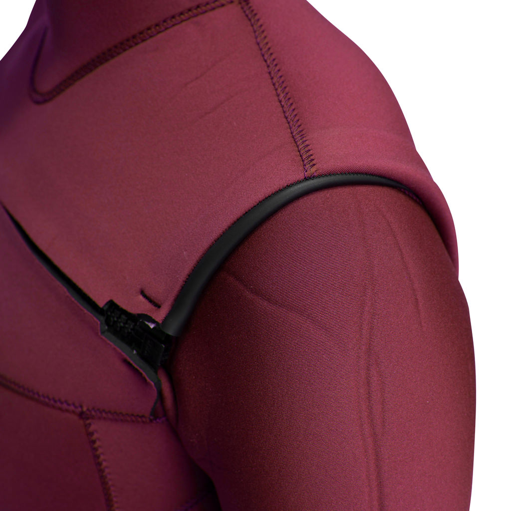 Color:Maroon-Florence Women's 2mm Fullsuit