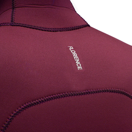 Color:Maroon-Florence Women's Fullsuit