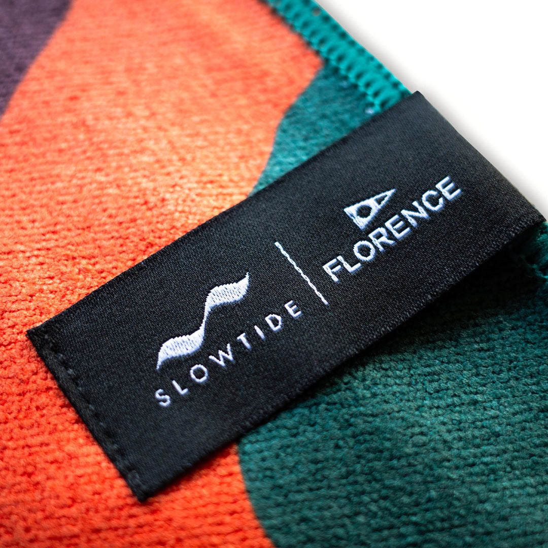 Color:Dark Emerald-Florence Quick Dry Performance Slowtide Towel