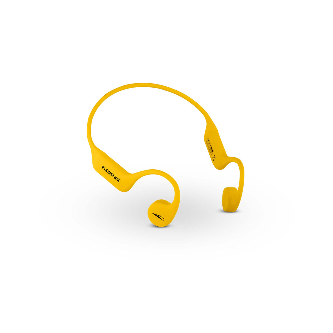 Color:Yellow-Florence x H2O Audio TRI 2 Multi-Sport Headphones with BT & MP3