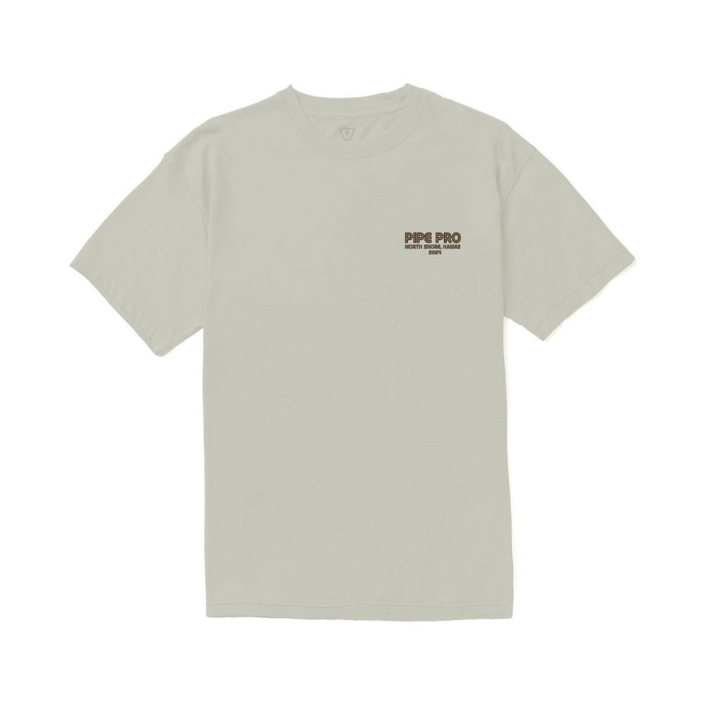 Color:Sand-Florence Pipe Pro Ehukai T-shirt -alt