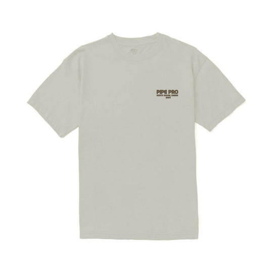 Color:Sand-Florence Pipe Pro Ehukai T-shirt -alt