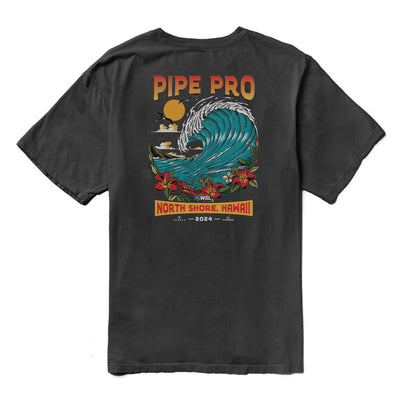 Color:Black-Florence Pipe Pro Poster Tee
