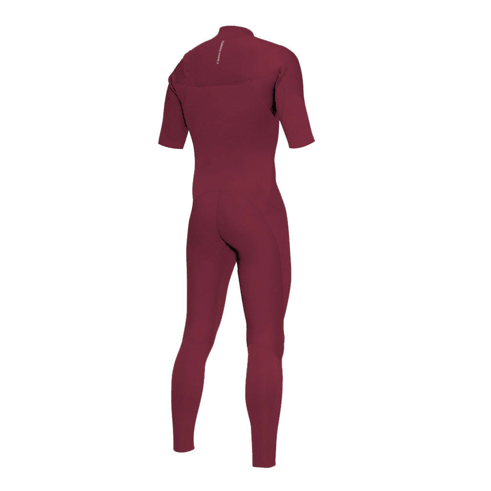 Color:Maroon-Florence Men's Seagull suit -alt
