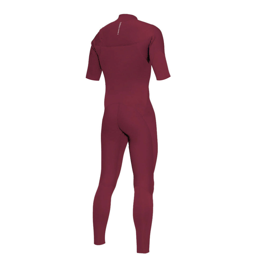 Color:Maroon-Florence Men's Seagull suit -alt