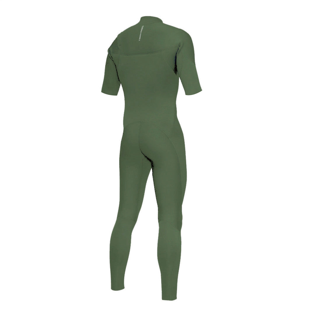 Color:Olive-Florence Men's Seagull suit -alt