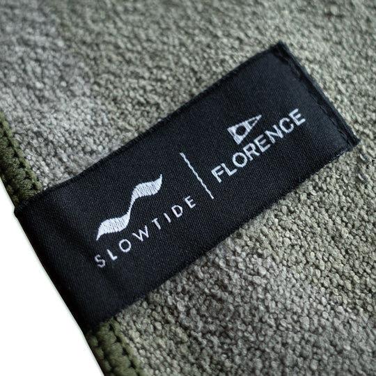 Color:Burnt Olive Camo-Florence Slowtide Towel