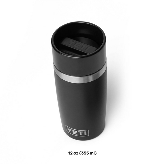 Color:Black-Yeti x Florence Marine X Rambler 12 oz Bottle with Commuter Cap