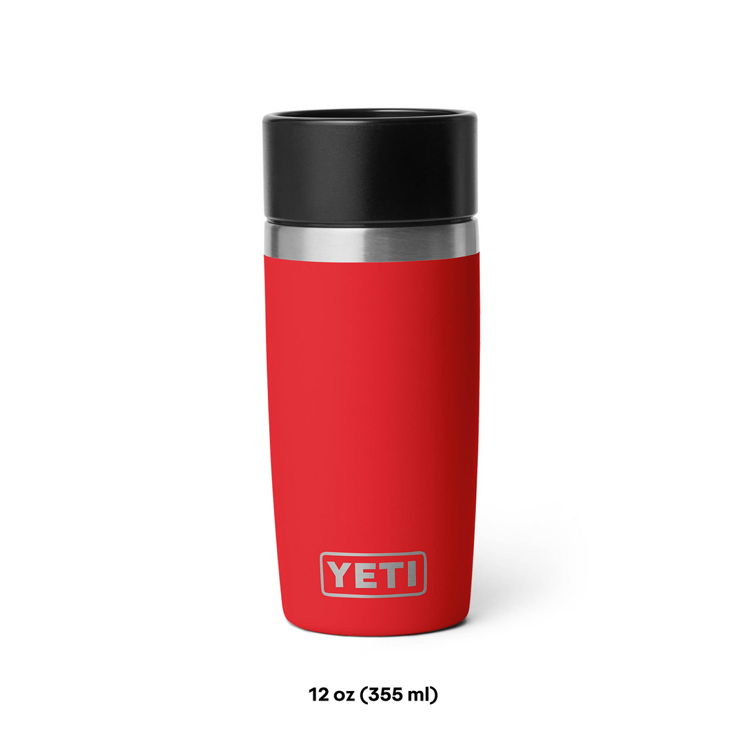 Color:Red-Yeti x Florence Marine X Rambler 12 oz Bottle with Commuter Cap