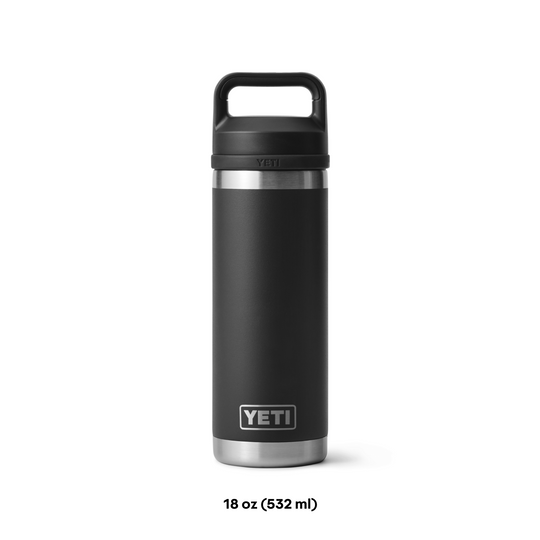 Color:Black-Yeti x Florence Marine X Rambler 18 oz Bottle with Chug Cap