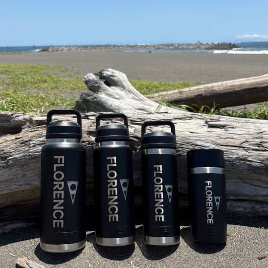 Color:Black-Yeti x Florence Marine X Rambler 36 oz Bottle with Chug Cap