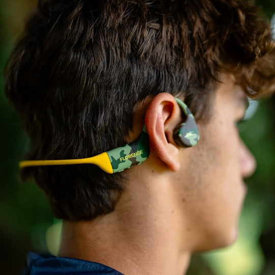 Color:Camo-Florence x H2O Audio TRI 2 Multi-Sport Headphones with BT & MP3 