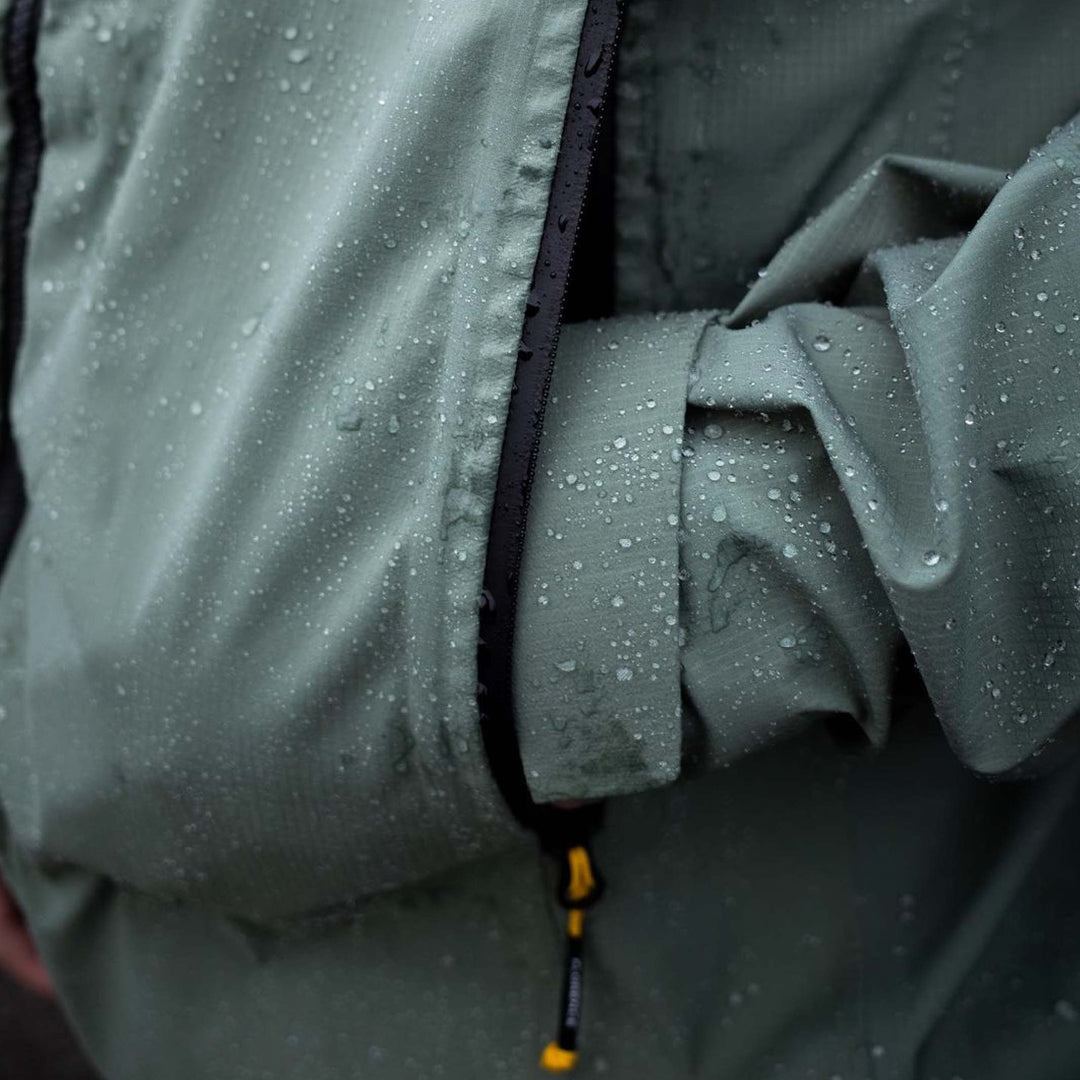 Color:Dark Sage-Florence eVent 3-Layer Waterproof Shell
