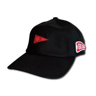 Color:Black1-Florence Marine X Burgee Unstructured Hat