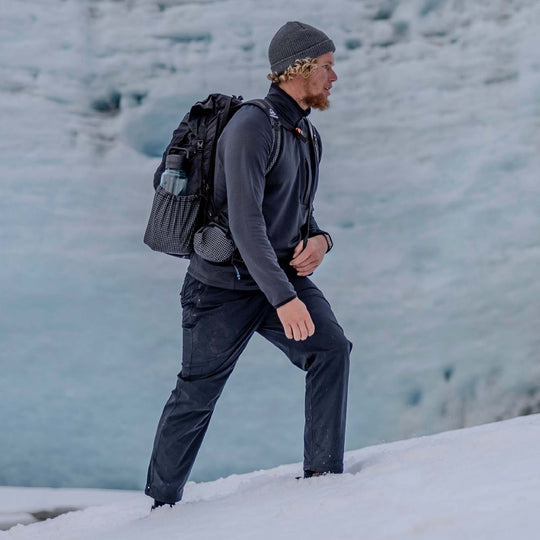 Color:Black-Florence Off Grid Fleece Half Zip