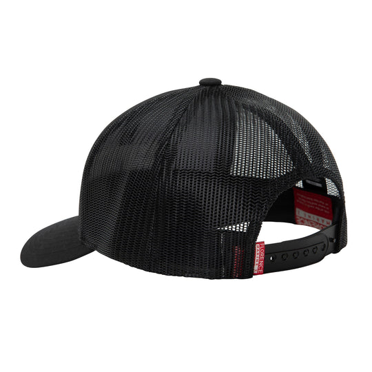 Color:Black Black-Florence Trucker Hat