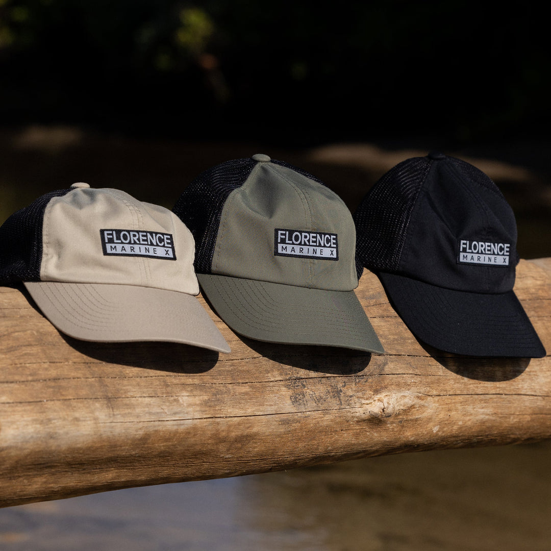 Color:Loden-Florence Unstructured Trucker Hat