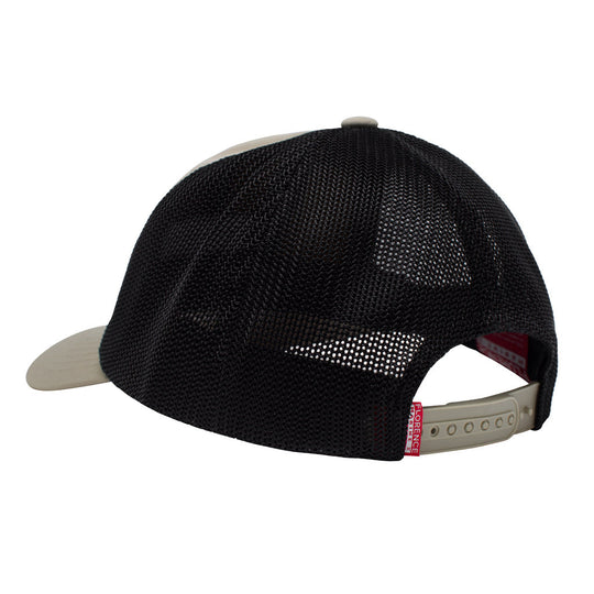 Color:Tan-Florence Unstructured Trucker Hat
