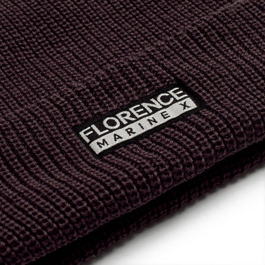 Color:Maroon-Florence Knit Beanie -alt