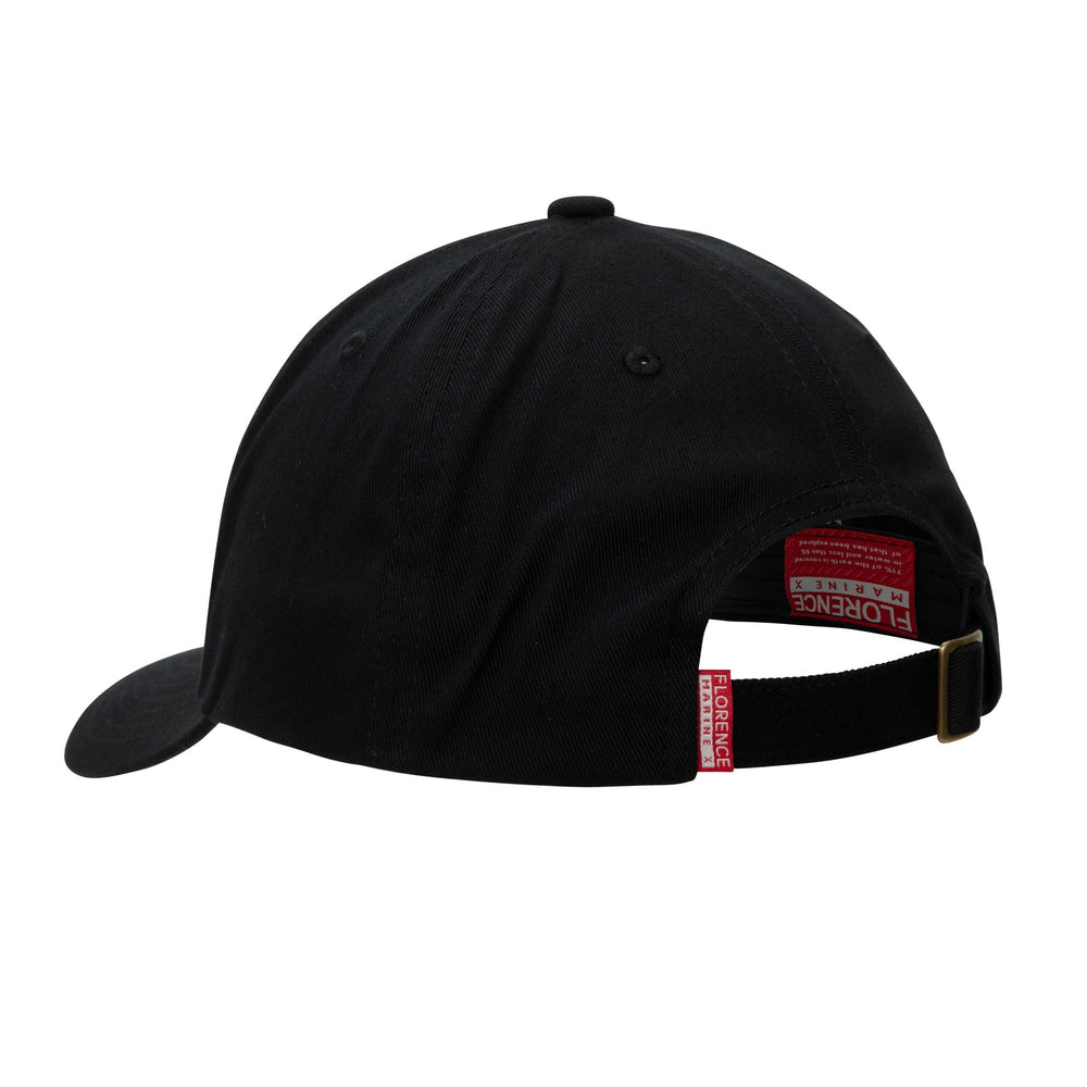 Color:Black-Florence Marine X Burgee Unstructured Hat