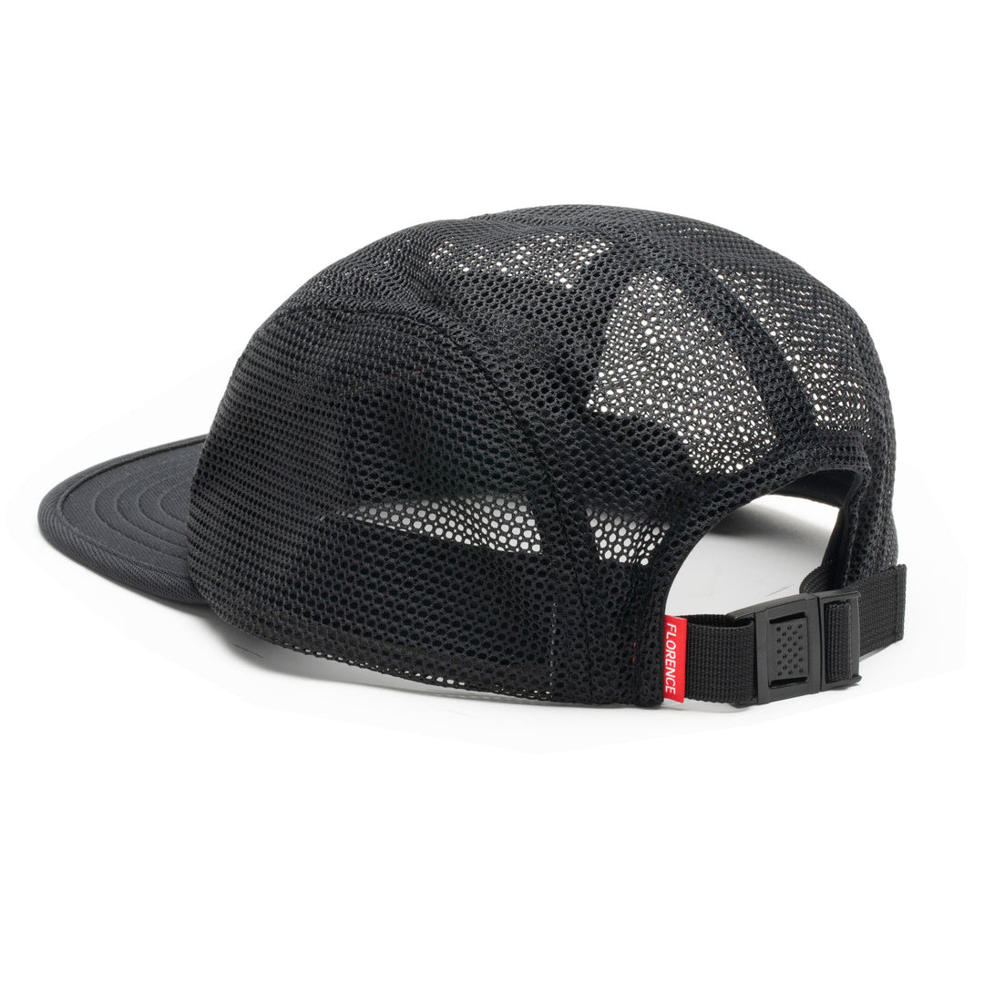Color:Black-Florence Airtex Unstructured Hat 