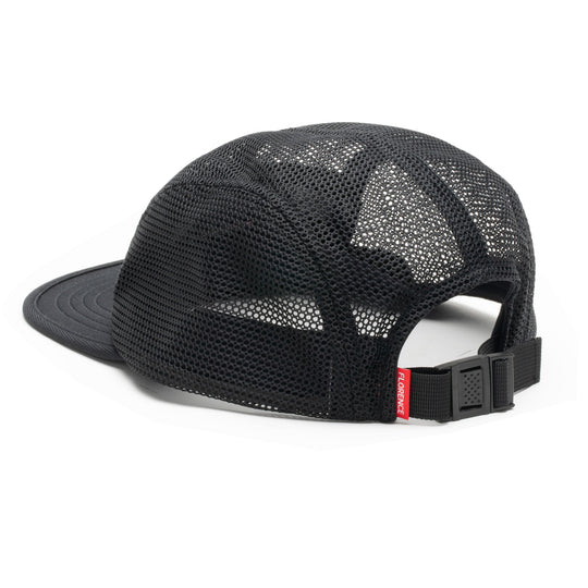Color:Black-Florence Airtex Unstructured Hat 