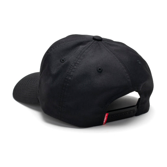 Color:Black-Florence Logo Twill Hat
