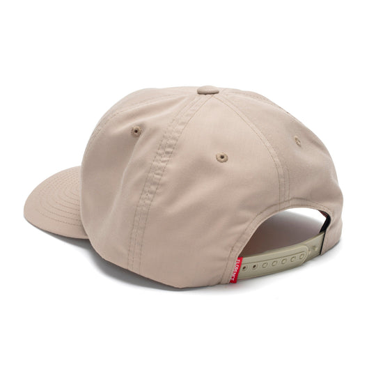 Color:Tan-Florence Logo Twill Hat
