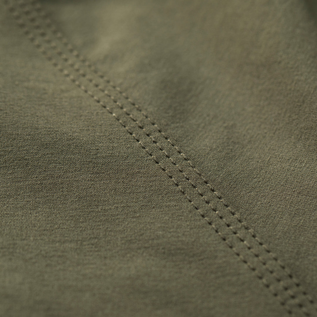 Color:Burnt Olive-Florence Block Boardshort