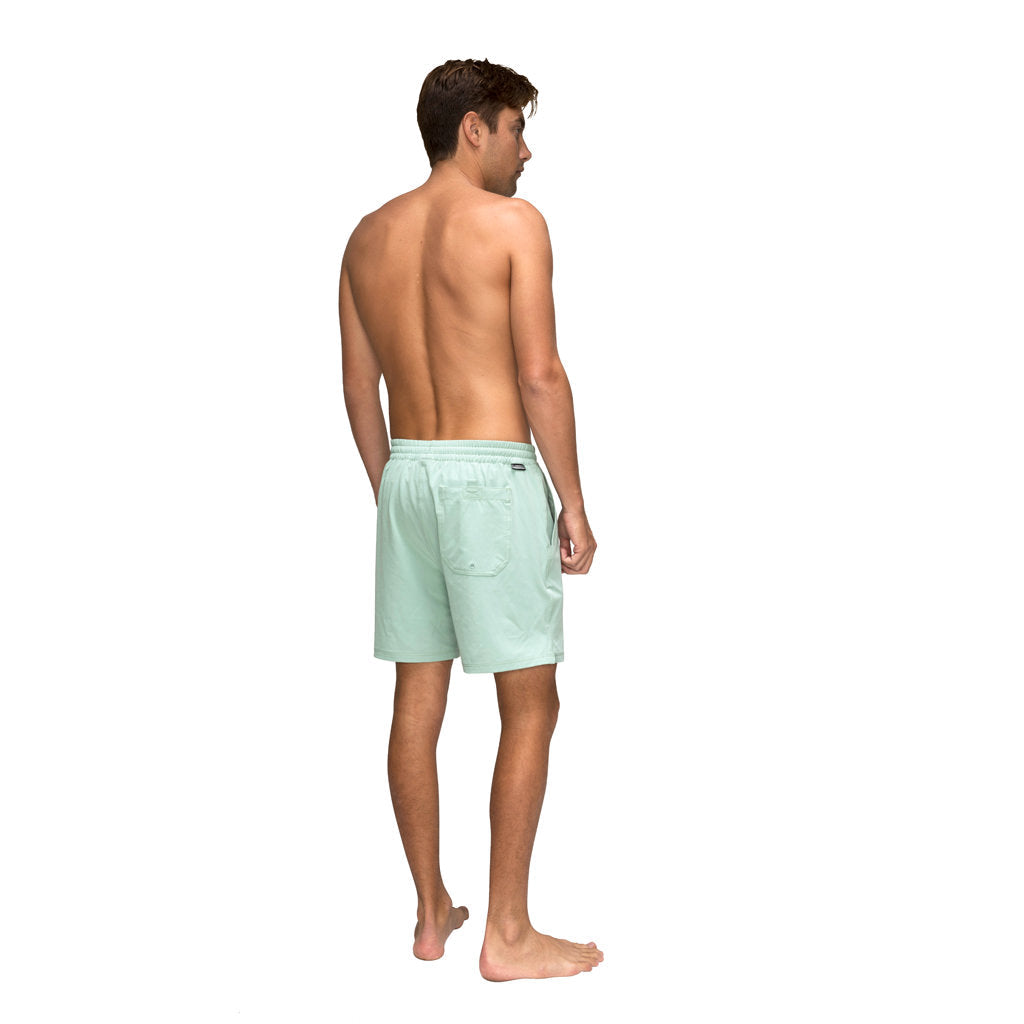Color:Light Sage-Florence Elastic Shorts