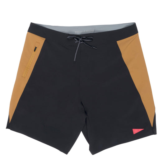 Color:Black Mustard-Florence Marine X Cordura Boardshort