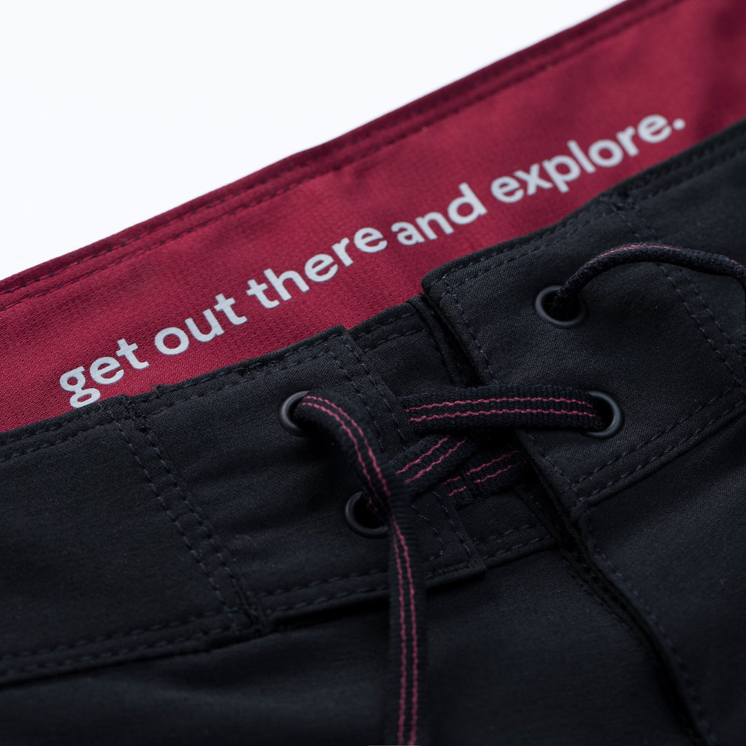 Color:Black-Florence Marine X Outline Boardshort
