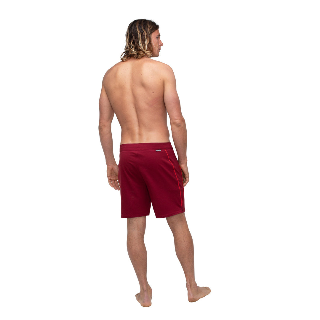 Color:Maroon-Florence Marine X Outline Boardshort